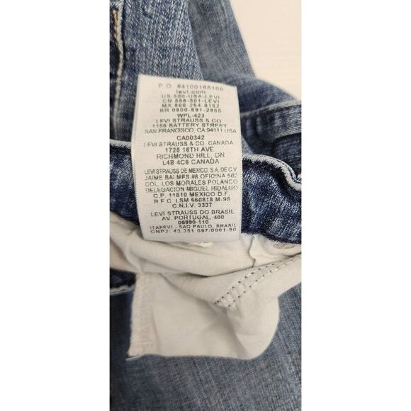 Levi's Mid Rise Skinny Women's Jeans Size 10 S/C - Picture 7 of 8
